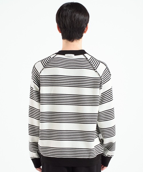 「WRAPINKNOT」 長袖ニット 3 ホワイト メンズ_画像3