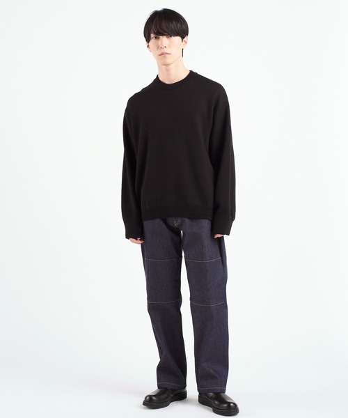 「WRAPINKNOT」 長袖ニット 3 ホワイト メンズ_画像4