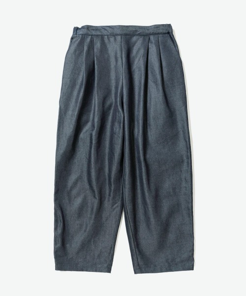 rehacer ジーンズ : Double Tuck Easy Denim Pants /ダブル
