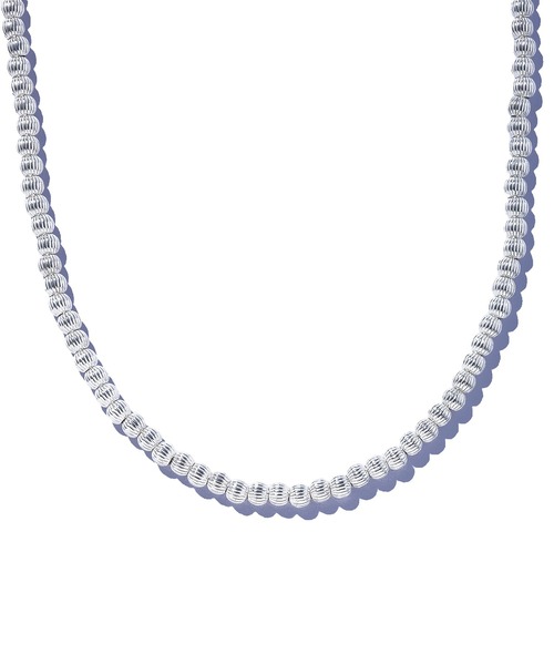 ネックレス 「quip queint」bowling tribe cutting necklace/ボウリング トライブ カッティング ネックレス Qの画像