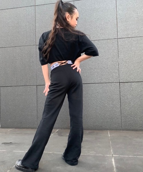 RandS/R パンツ RSゴムフレアパンツ キッズ 子供服 女の子 : ZOZOTOWN
