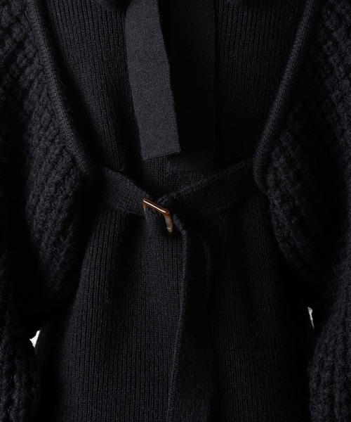 「LA BELLE ETUDE」 ニットアンサンブル FREE ブラック レディース_画像5