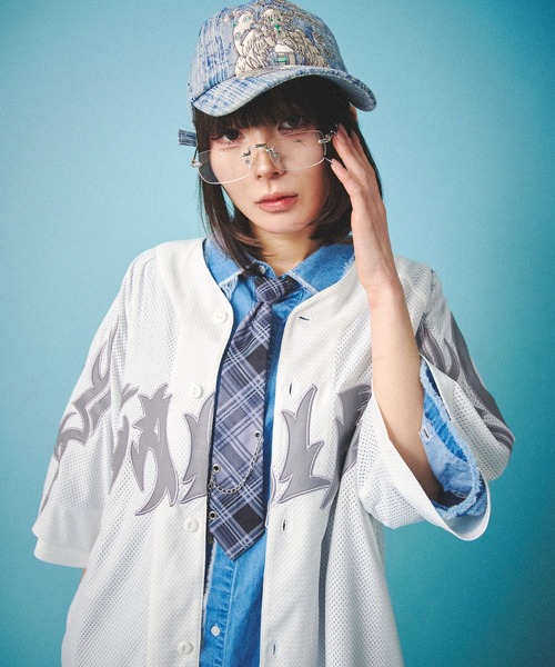 GALFY（ガルフィー） GALFY-部族長メッシュシャツ メンズ レディース