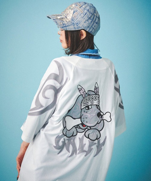 GALFY（ガルフィー） GALFY-部族長メッシュシャツ メンズ レディース 