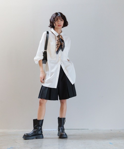 PAGEBOY パンツ プリーツハーフパンツ レディース : ZOZOTOWN