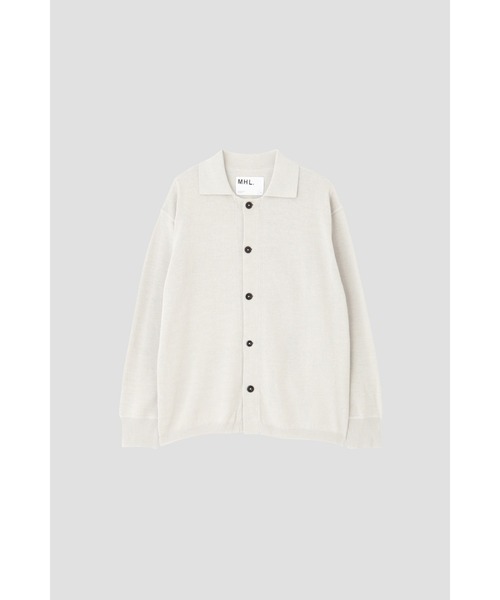 MHL. カーディガン COATED DRY COTTON メンズ : ZOZOTOWN Yahoo