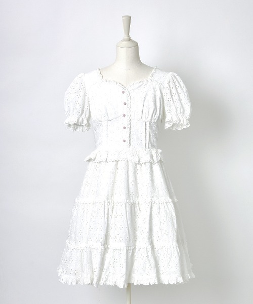 mellfy memory（メルフィーメモリー） ワンピース Feeling happy lace