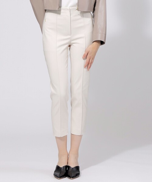 EPOCA（エポカ） クロップドパンツ 38 オフホワイト レディース