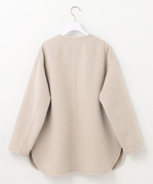 any SiS 新品　コート サイズ3 セール】 【撥水・UVカット・洗える】フーデットロング コート