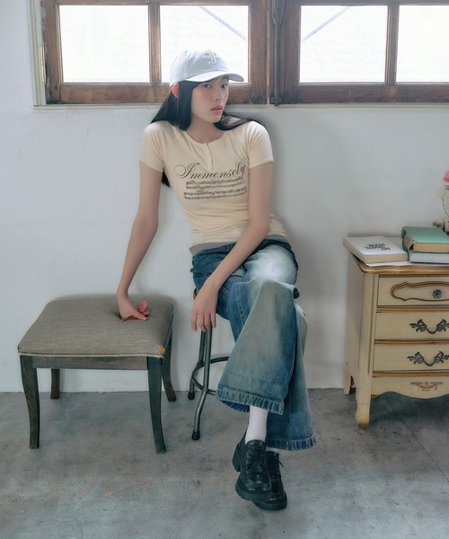 FCMM tシャツ 半袖 「日本限定」HENLY NECK S/S TEE / ヘンリーネック