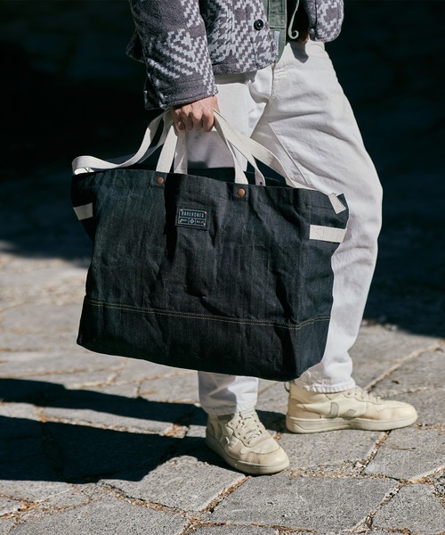 BAREBONES（ベアボーンズ） トートバッグ Neelum Giant Tote Denim