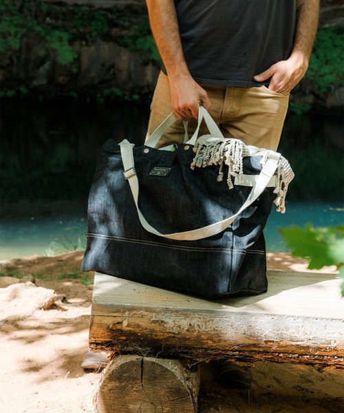 BAREBONES（ベアボーンズ） トートバッグ Neelum Giant Tote Denim