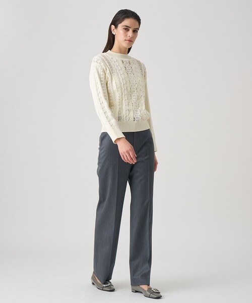 ANAYI（アナイ） 長袖ニット 38 ブラック レディース : ZOZOTOWN Yahoo