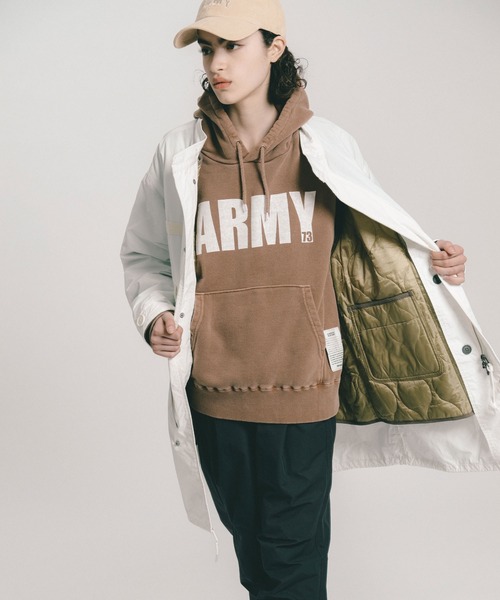 リハーズオール・ARMYパーカー Lord Of Chaos (half half) - Heavy Zipper Hoodie (400GSM)