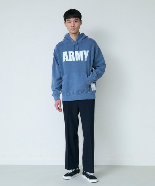 Johnbull（ジョンブル） パーカー 「TOP KHAKI」ARMYパーカー メンズ