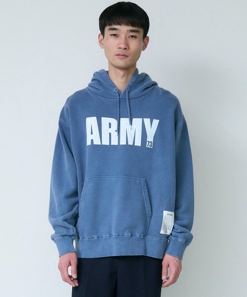 Johnbull（ジョンブル） パーカー 「TOP KHAKI」ARMYパーカー メンズ