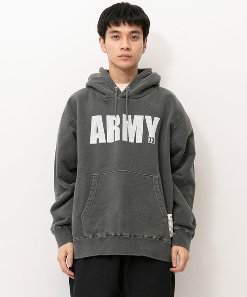 Johnbull（ジョンブル） パーカー 「TOP KHAKI」ARMYパーカー メンズ