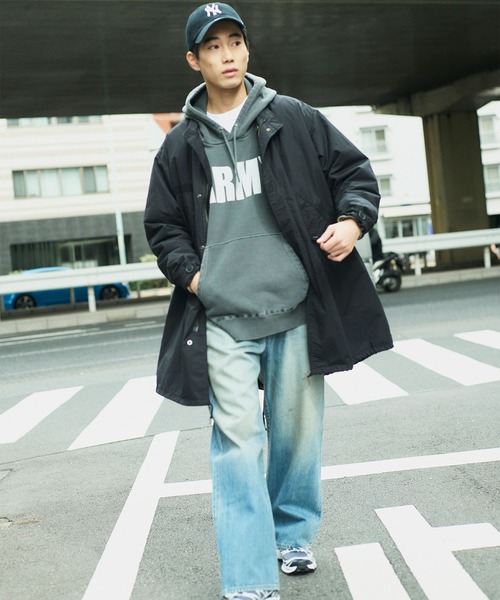 Johnbull（ジョンブル） パーカー 「TOP KHAKI」ARMYパーカー メンズ