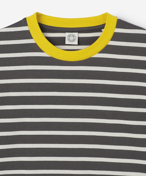 ORCIVAL◆長袖カットソー/S/コットン/WHT/E23 02201795 ORCIVAL(オーチバル) ボーダーカットソー長袖Tシャツ ホワイト