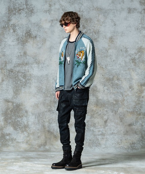 glamb（グラム） ジーンズ Paraffin Cargo Denim / パラフィンカーゴ