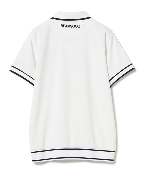 BEAMS GOLF ポロシャツ ポロ ORANGE LABEL / リブライン