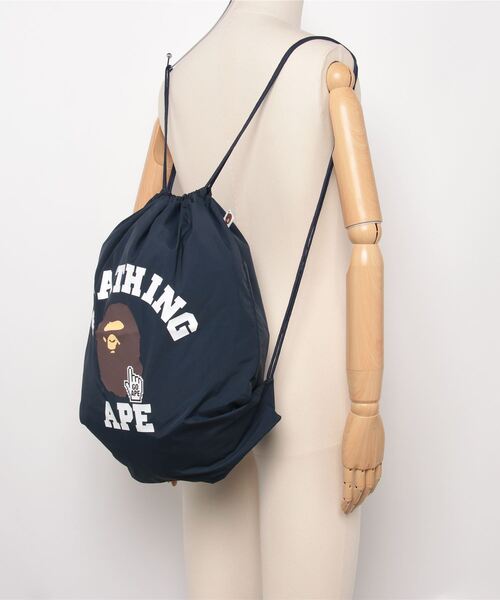 A BATHING APE デイバック リュック GO POINTER COLLEGE