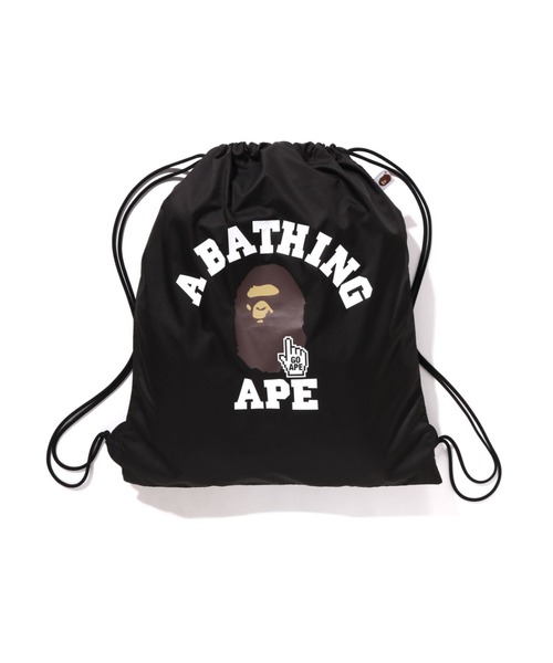 A BATHING APE デイバック リュック GO POINTER COLLEGE