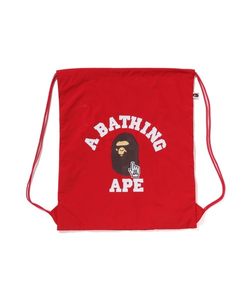 即完売品‼ラスト1点 A BATHING APE ナップサック リュック ⑥ A BATHING APE デイバック リュック GO POINTER COLLEGE