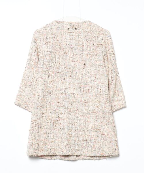 「Kikki」 ノーカラーコート FREE ベージュ レディース_画像2