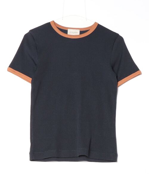 「UNITED ARROWS」 半袖Tシャツ - ネイビー レディース