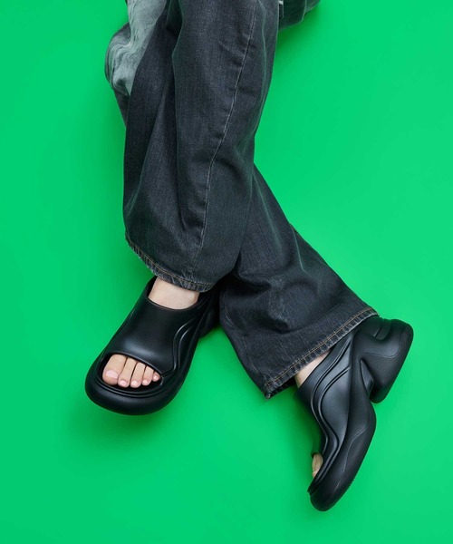 CHARLES ＆ KEITH サンダル Eva エヴァ スカルプチュア