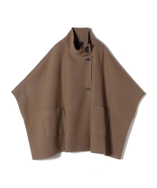 ✨SHIPS ブラウン ノーカラー 両面ジャケット SHIPS Colors（シップスカラーズ） ジャケット ONE SIZE ブラウン