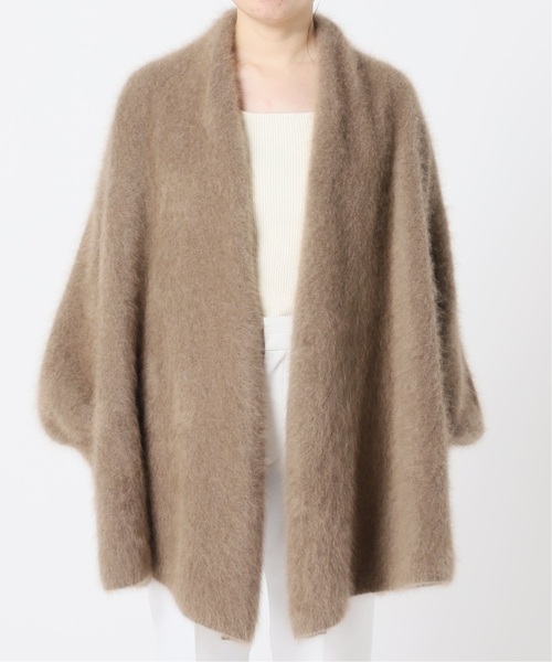 NOBLE（ノーブル） ニットカーディガン - ブラウン レディース