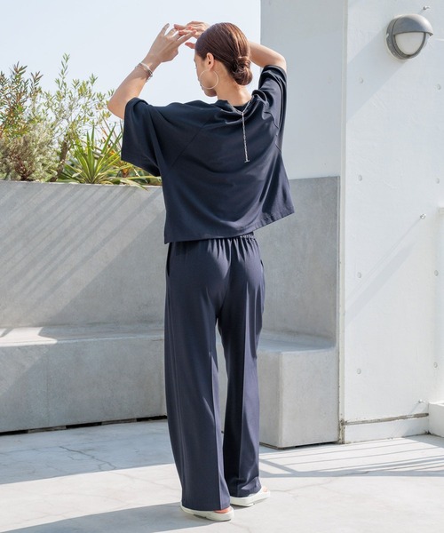 パンツ Ericam HEREIAM パンツ 「HEREIAM」イージーツイルパンツ レディース