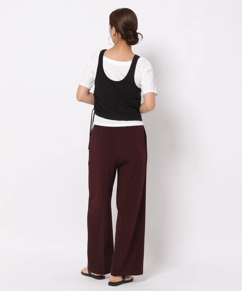 パンツ ALIYAM HEREIAM パンツ 「HEREIAM」イージーツイルパンツ レディース