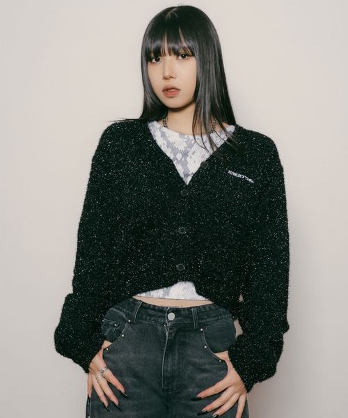 カーディガン Glitter cardigan「WOMEN」 レディース