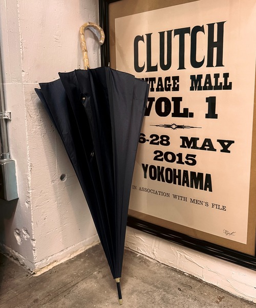 CALIFORNIA OUTFITTERS 傘 6C22 バンブーハンドル 長傘 レディース