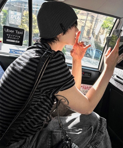 ストライプ 半袖Tシャツ 楽天市場】Tシャツ メンズ トップス 半袖 無地 ストライプ柄