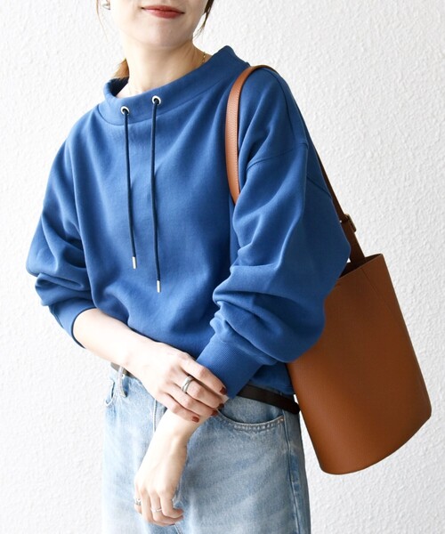 SHIPS any トレーナー スウェット any:「洗濯機可能」USA コットン 裏