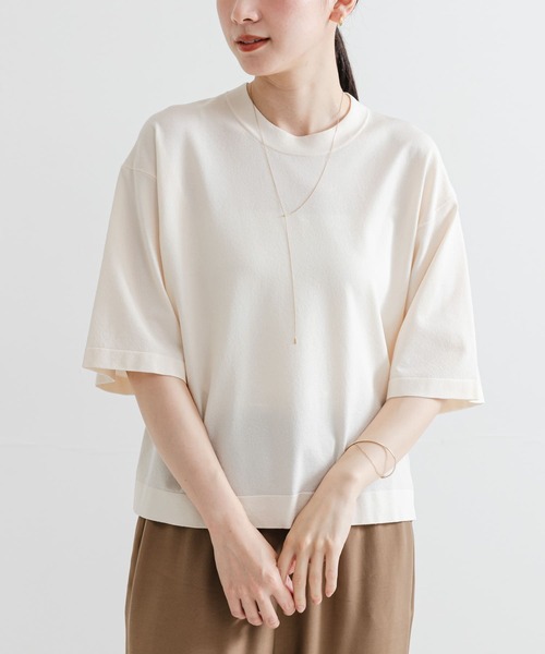 【アーバンリサーチ】ドライタッチハイゲージニットTシャツ URBAN RESEARCH｜new basic ハイゲージニットTシャツ | Rakuten