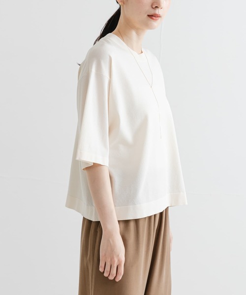 URBAN RESEARCH tシャツ ドライタッチハイゲージニットTシャツ