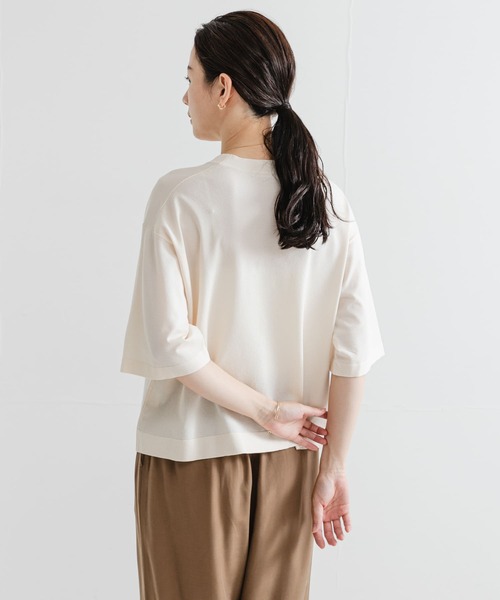 【アーバンリサーチ】ドライタッチハイゲージニットTシャツ URBAN RESEARCH｜new basic ハイゲージニットTシャツ | Rakuten