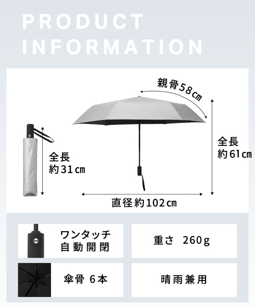 日傘 折りたたみ傘 ＼UVカット率＆完全遮光100%／ 晴雨兼用美肌傘 ユニ