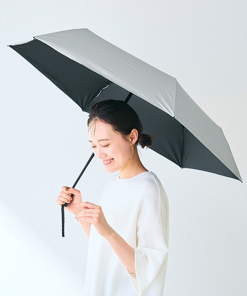 日傘 折りたたみ傘 ＼UVカット率＆完全遮光100%／ 晴雨兼用美肌傘 ユニ