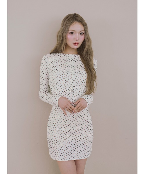 Darich カーディガン フローラルカットカーディガン レディース