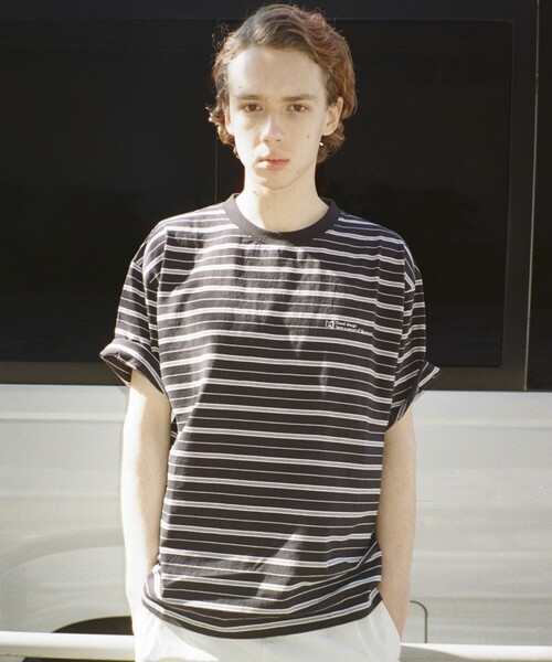 「Firsthand」 半袖Tシャツ M サックスブルー メンズ