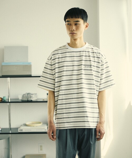 「Firsthand」 半袖Tシャツ M サックスブルー メンズ