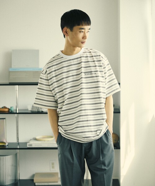 「Firsthand」 半袖Tシャツ M サックスブルー メンズ
