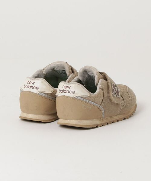 「New Balance」 「KIDS」ローカットスニーカー 15.5cm ベージュ キッズ