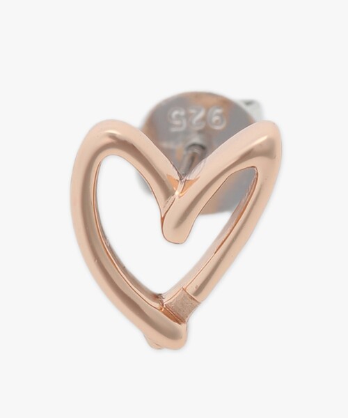 ピアス ハート シングルピアス レディースの画像